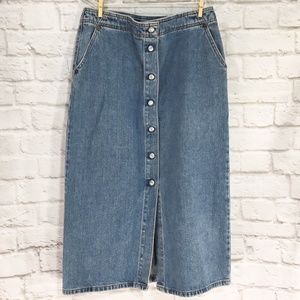 Levi's Long Denim Skirt